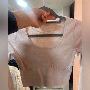 underwire sweatshirt pacsun longsleeve